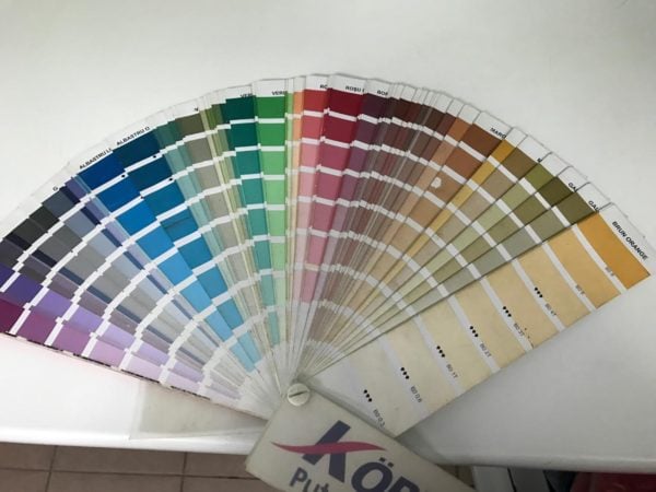 Kober paleta culori lavabila exterior